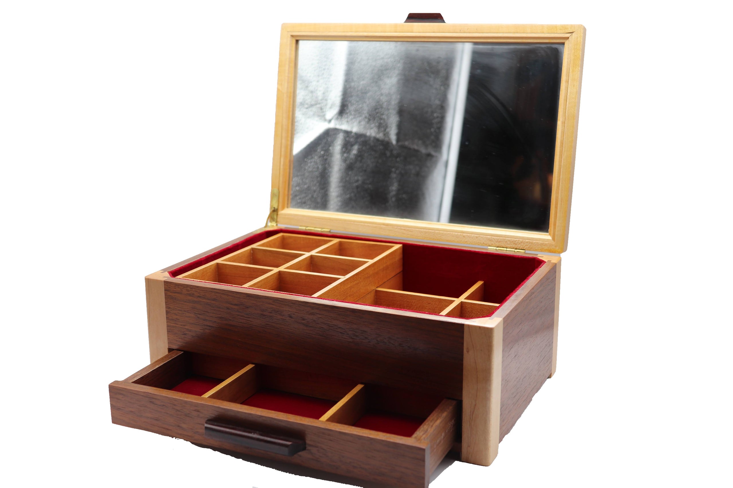 Jewelry box clearance with drawers